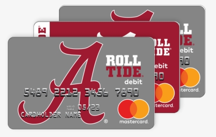 Alabama Crimson Tide Fancard Prepaid Mastercard Group - Graphic Design, HD Png Download, Transparent PNG