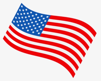 Of The United - United States Flag Cartoon, HD Png Download, Transparent PNG