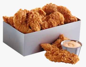 Fried Chicken Bucket Png - Chicken Tenders In A Box, Transparent Png, Transparent PNG