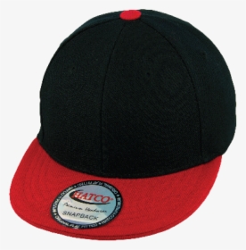 Blank Acrylic Snapback Caps - Black And Red Snapback Kids, HD Png Download, Transparent PNG