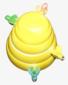 Vintage Bumble Bee Hive Stacking Ceramic Measuring - Balloon, HD Png Download, Transparent PNG