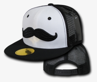 Nothing Nowhere Mustache Snapback Caps Hats Hat Cap - Baseball Cap, HD Png Download, Transparent PNG