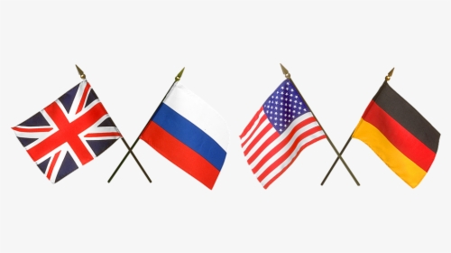 Flags, Russia, American Flag - Germany Flag American Flag, HD Png Download, Transparent PNG