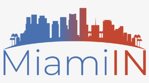 Free Miami Skyline Vector - Miami Skyline Silhouette, HD Png Download, Transparent PNG