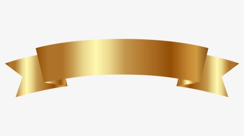 Gold Png Image Gallery - Gold Ribbon Banner Png, Transparent Png, Transparent PNG