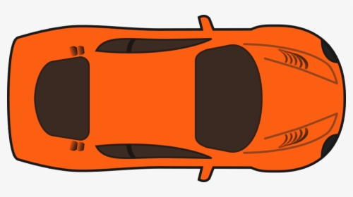 Image Of Car Clipart Top View - Race Car Top Down Clipart, HD Png Download, Transparent PNG