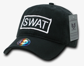 R91 - S - W - A - T - Patch Cap - Black - Swat Hat, HD Png Download, Transparent PNG