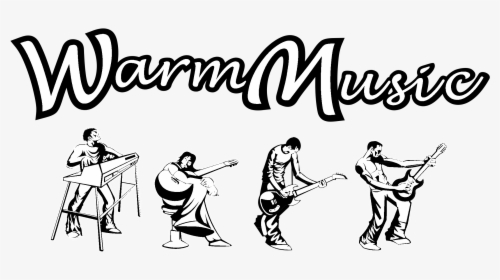 Warm Music Logo Black And White - Music, HD Png Download, Transparent PNG