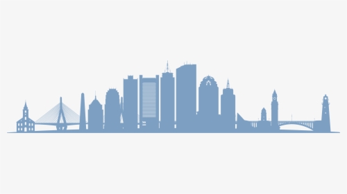 Boston Skyline Illustration - Boston, HD Png Download, Transparent PNG