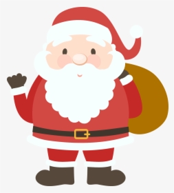 Santa Claus Png Free Background - Transparent Santa Claus Clipart, Png Download, Transparent PNG