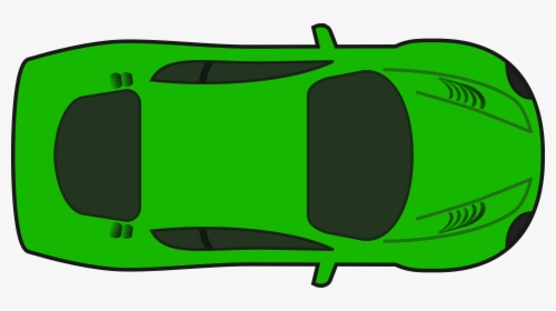 Clipart Car Green - Car Clipart Top View, HD Png Download, Transparent PNG