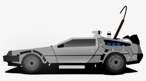Car Delorean Clipart By Raulxav - Back To The Future Delorean Png, Transparent Png, Transparent PNG