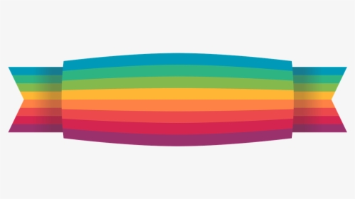 Ribbon, Colorful, Rainbow, Design - Rainbow Ribbon Png, Transparent Png, Transparent PNG