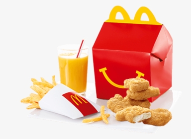 Happy Meal® Mcnuggets® 6 Pieces - Mcdonalds Chicken Nuggets Happy Meal, HD Png Download, Transparent PNG