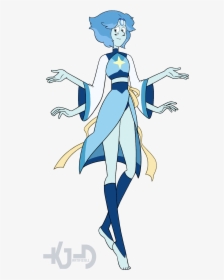 Kjd Wiki - Lapis Lazuli And Pearl Fusion, HD Png Download, Transparent PNG