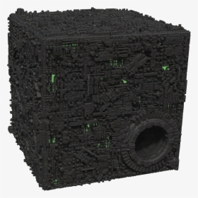 Borg Cube Png - Star Trek Attack Wing Borg Cube, Transparent Png, Transparent PNG