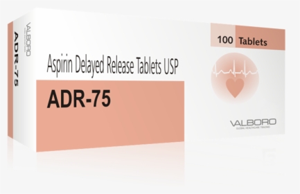 Aspirin Delayed Release Tablets - Box, HD Png Download, Transparent PNG