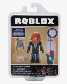 Roblox Sharkbite Surfer Mini Action Figure With Virtual - Shark Bite Roblox Toy, HD Png Download, Transparent PNG