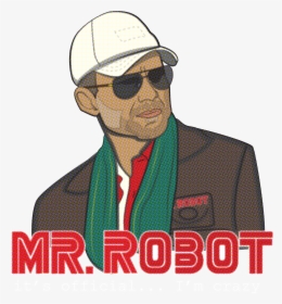 Mr Robot - Illustration, HD Png Download, Transparent PNG