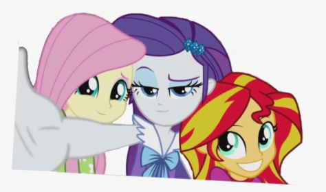 Eg Rainbow Rocks Lemme Take A Selfie - My Little Pony Equestria Girls Selfie, HD Png Download, Transparent PNG