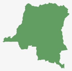 Congo Drc Map Flag, HD Png Download, Transparent PNG