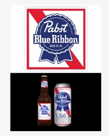 Pabst Blue Ribbon Logo Png - Pabst Blue Ribbon Beer Logo, Transparent Png, Transparent PNG
