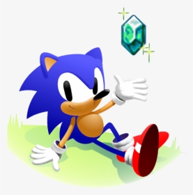 Sonic Cd - Time Stone - Sonic Cd Time Stone, HD Png Download, Transparent PNG