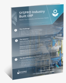 Syspro Industry Built Erp Infographic - Brochure, HD Png Download, Transparent PNG