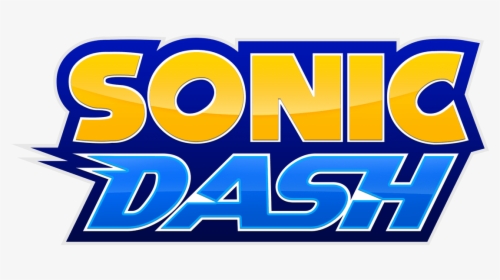 Sonic Dash Logo Png, Transparent Png, Transparent PNG