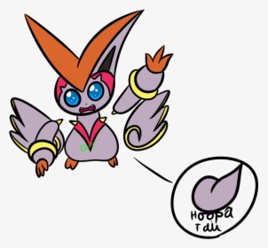 Angel The Victini X Hoopa Fusion Hybrid - Victini X Hoopa, HD Png Download, Transparent PNG