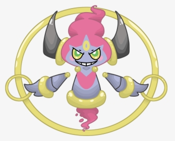 First Time Drawing This Little Ghost Hoopa Is So Cute - Cartoon, HD Png Download, Transparent PNG