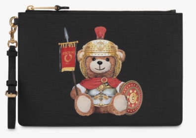 Moschino Roman Teddy Clutch, HD Png Download, Transparent PNG