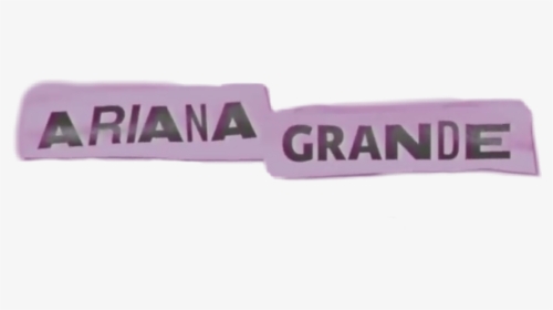 #arianagrande #ari #ariana #grande #name #text - Graphics, HD Png Download, Transparent PNG