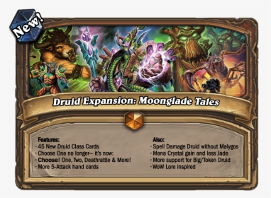 New Druid Cards, HD Png Download, Transparent PNG