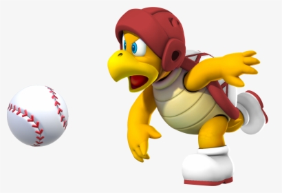 The Baseball Bro , Png Download - Transparent Mario Fire Bro, Png Download, Transparent PNG