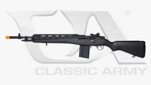 Classic Army Full Metal M14 Scout Aeg Airsoft Rifle - Airsoft Gun Automatic, HD Png Download, Transparent PNG