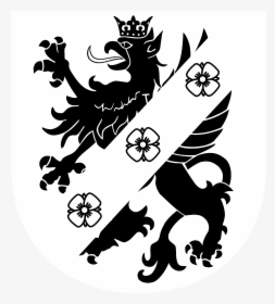 Powiatu Logo Black And White - Kashubian Coat Of Arms, HD Png Download, Transparent PNG
