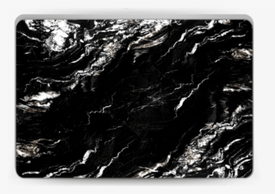Warm Black Skin Laptop - Black Marble Transparent Background, HD Png Download, Transparent PNG