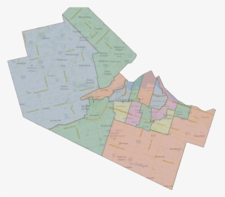 City Of Hamilton Map, HD Png Download, Transparent PNG