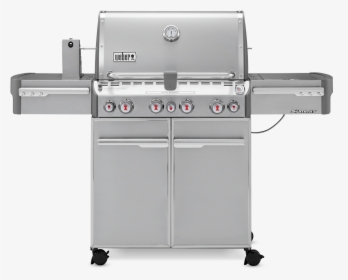Summit® S-470 Gas Grill View - Weber Stainless Steel Bbq, HD Png Download, Transparent PNG