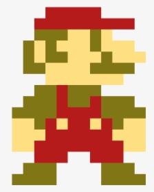 Luigi Mario Pixel Art, HD Png Download, Transparent PNG