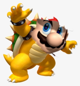 #fire Mario - Kenny James Bowser Voice, HD Png Download, Transparent PNG