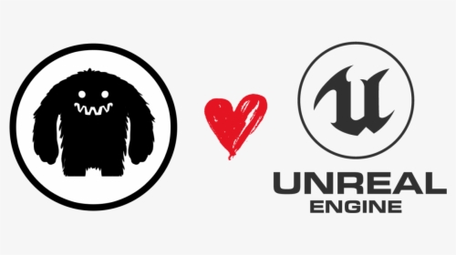 Yeti And Unreal Engine - Unreal Engine Logo Epic Games, HD Png Download, Transparent PNG