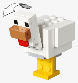 Galinha Minecraft Lego, HD Png Download, Transparent PNG