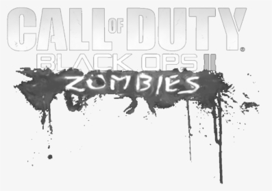 Call Of Duty Black Ops 2 Zombies Logo - Call Of Duty Black Ops 4 Zombies Coloring Page, HD Png Download, Transparent PNG