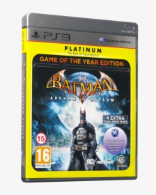 Arkham Asylum Game Of The Year Edition , Png Download - Batman Arkham Asylum, Transparent Png, Transparent PNG