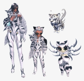 Blade And Soul Silver Saberfang, HD Png Download, Transparent PNG