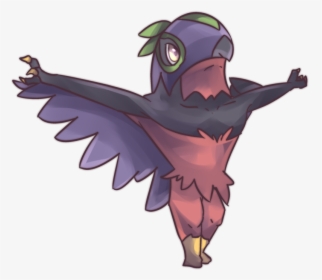 Shiny Luchabull Hawlucha Commission By Autobottesla-d9deou3 - Shiny Hawlucha, HD Png Download, Transparent PNG