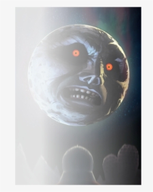 The Moon From Legend Of Zelda Majora S Mask, HD Png Download, Transparent PNG