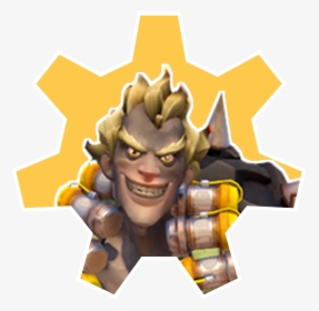 Gear Icons For Junkrat From Overwatch Please Credit - Cartoon, HD Png Download, Transparent PNG